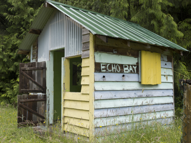 abandoned play house