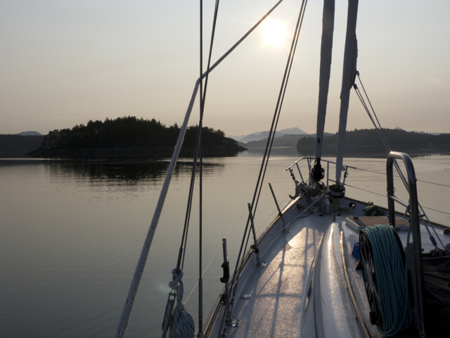 To Port McNeill at dawn