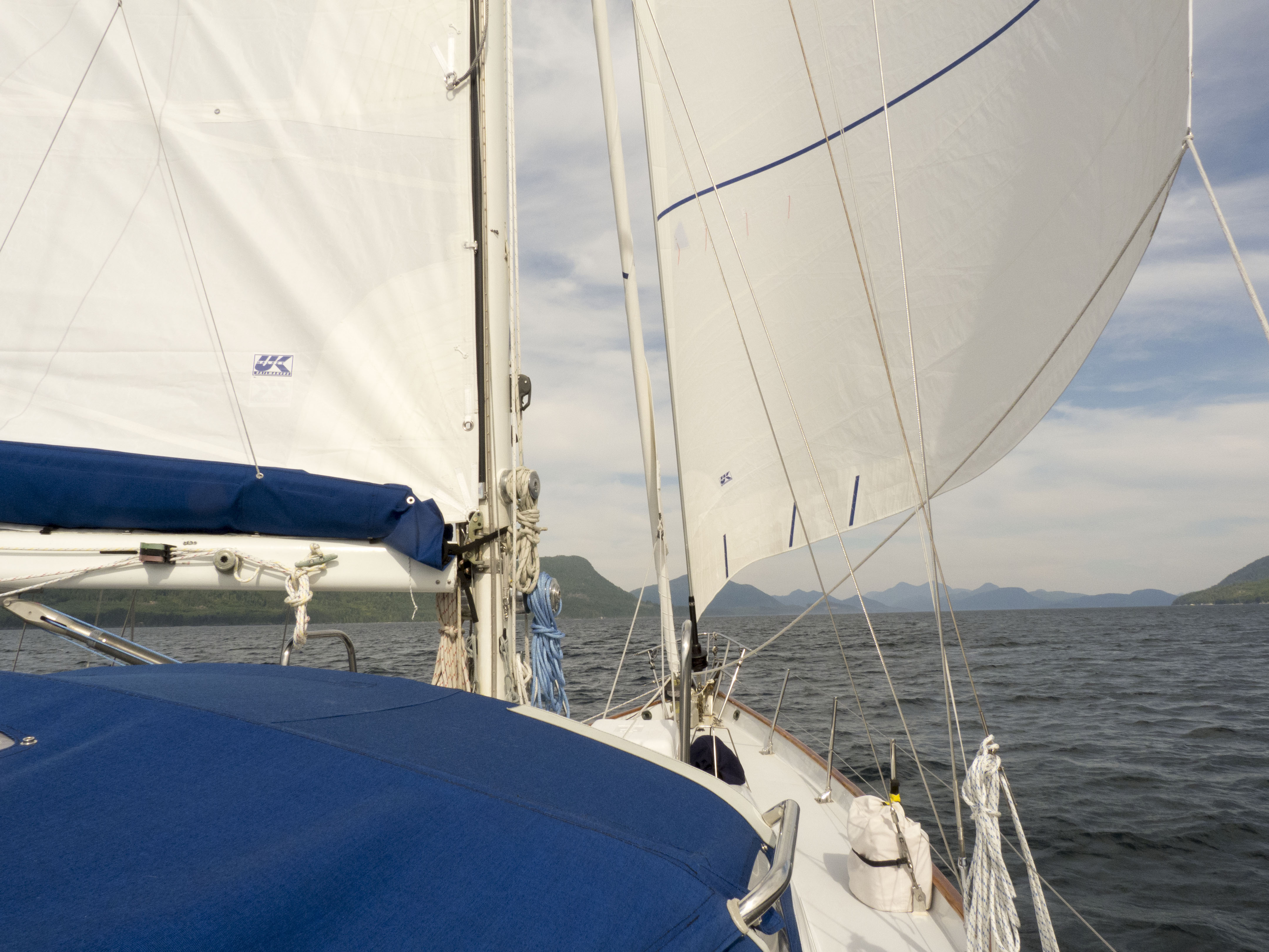 sailing back to nanaimo 2012