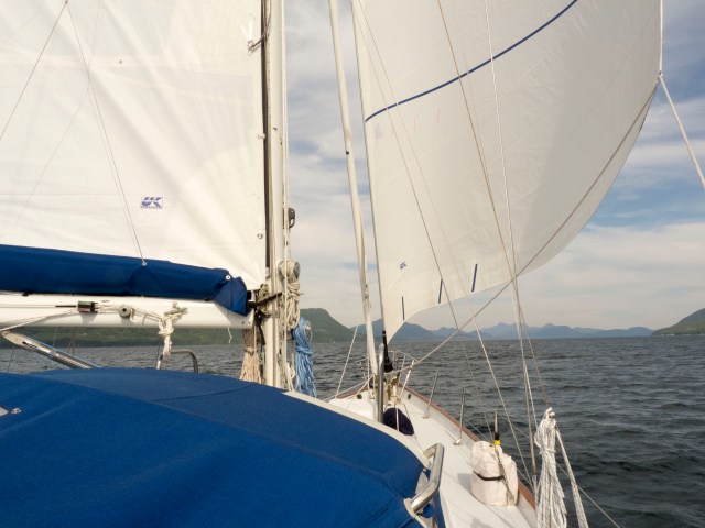 sailing back to nanaimo 2012